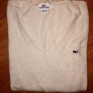 Vineyard Vines Beige (Lightweight) Sweater, Sz S